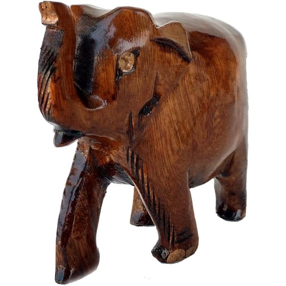Rastogi Handicrafts Wooden Elephant